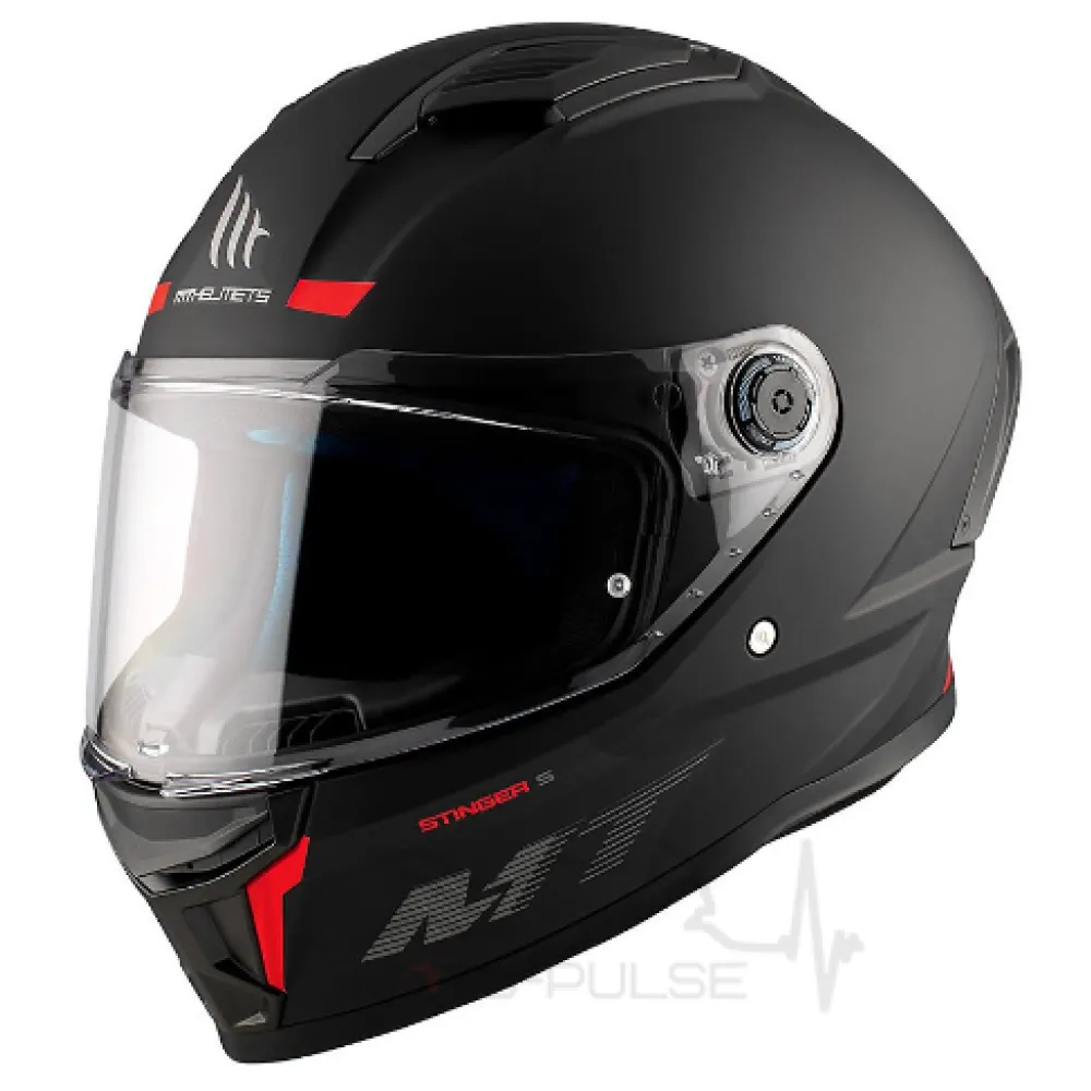Мотошолом MT Stinger 2  Matt Black (S)